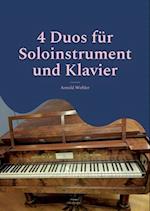 4 Duos für Soloinstrument und Klavier