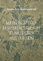 mein Blanko-Haushaltsbuch zum selber ausfüllen