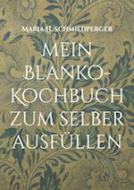 mein Blanko-Kochbuch zum selber ausfüllen