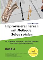 Improvisieren lernen mit Methode / Band 3