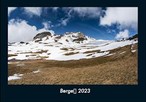 Berge 2023 Fotokalender DIN A4