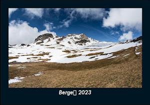 Berge 2023 Fotokalender DIN A5