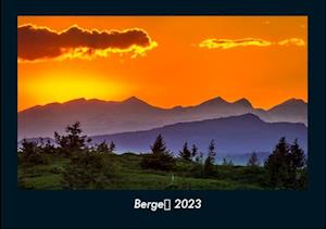 Berge 2023 Fotokalender DIN A4