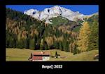 Berge 2023 Fotokalender DIN A3