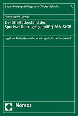 Der Straftatbestand des Sportwettbetruges gemäß § 265c StGB