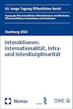 Interaktionen: Internationalität, Intra- und Interdisziplinarität