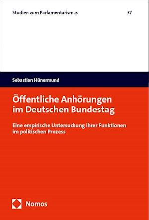 Öffentliche Anhörungen im Deutschen Bundestag