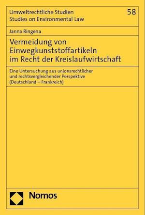 Vermeidung von Einwegkunststoffartikeln im Recht der Kreislaufwirtschaft