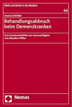 Behandlungsabbruch beim Demenzkranken