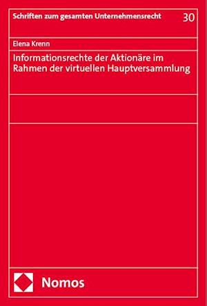 Informationsrechte der Aktionäre im Rahmen der virtuellen Hauptversammlung