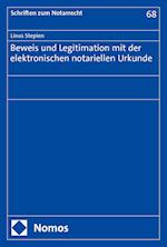 Beweis und Legitimation mit der elektronischen notariellen Urkunde