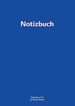 Pro-Notizbuch (blau)