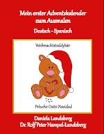 Mein erster Adventskalender zum Ausmalen