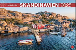 Skandinavien Globetrotter Kalender 2025 - Von stillen Wäldern, Seen und Fjorden