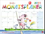 Helme Heine: Monatsplaner 2025