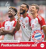 FC Bayern München Postkartenkalender 2025