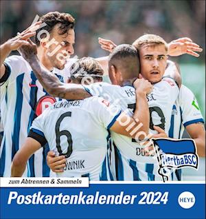 Hertha BSC Postkartenkalender 2025