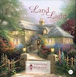 Thomas Kinkade: Land of Light Broschurkalender 2025