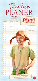 Pippi Langstrumpf Familienplaner 2025