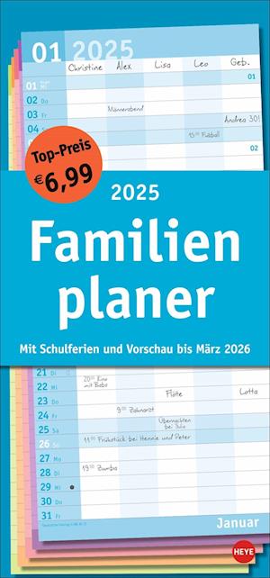 Basic Familienplaner 2025