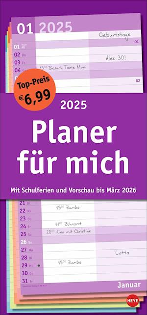 Basic Planer für mich 2025