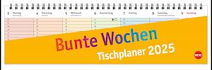 Bunte Wochen Wochenquerplaner 2025