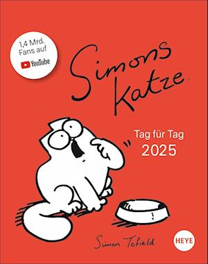 Simons Katze Tagesabreißkalender 2025