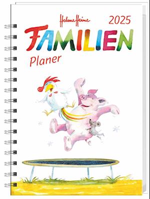 Helme Heine: Familienplaner-Buch A5 2025