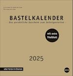 Premium-Bastelkalender gold mittel 2025