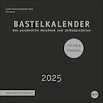 Premium-Bastelkalender schwarz klein 2025