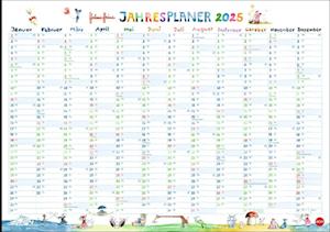 Helme Heine: Tafelkalender A3 2025