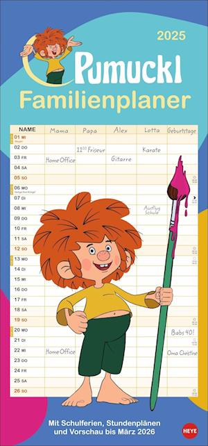 Pumuckl Familienplaner 2025