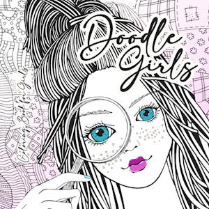 Doodle Girls Coloring Book for Girls