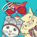 Cats Coloring Book for Adults: funny Cats Coloring Book | adorable cats Coloring Book for adults zentangle - zentangle cats adult coloring book 
