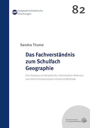 Das Fachverständnis zum Schulfach Geographie