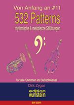 532 Patterns - rhythmische und melodische Stilübungen - Bass