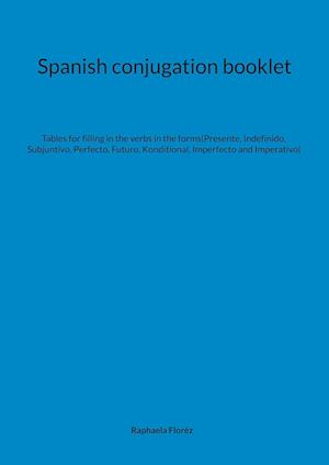 Spanish conjugation booklet