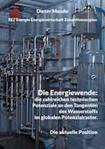 Die Energiewende: die zahlreichen technischen Potenziale an den Tangenten des Wasserstoffs im globalen Potenzialraster.