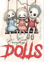 Cute Creepy Dolls Coloring Book for Adults