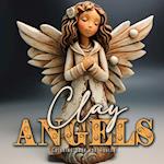 Clay Angels Coloring Book for Adults