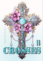 Crosses Coloring Book for Adults 2