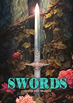 Swords Coloring Book for Adults