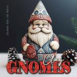 Clay Gnomes Coloring Book for Adults