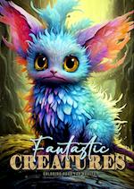 Fantastic Creatures Coloring Book for Adults