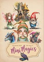 Mini Magics Coloring Book for Adults