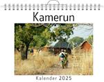 Kamerun - (Wandkalender 2025, Kalender DIN A4 quer, Monatskalender im Querformat mit Kalendarium, das perfekte Geschenk)