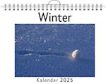 Winter - (Wandkalender 2025, Kalender DIN A4 quer, Monatskalender im Querformat mit Kalendarium, das perfekte Geschenk)