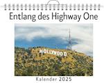 Entlang des Highway One - (Wandkalender 2025, Kalender DIN A4 quer, Monatskalender im Querformat mit Kalendarium, das perfekte Geschenk)