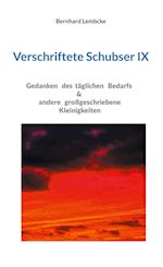 Verschriftete Schubser IX