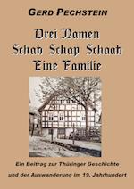 Drei Namen Schab-Schaab-Schap Eine Familie